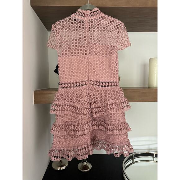 Romeo + Juliet Couture Ruffled Lace Dress - Picture 5 of 7